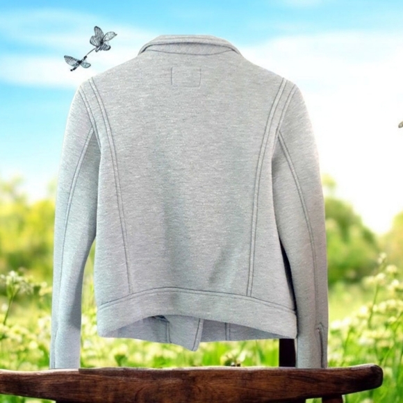 Old navy jacket gray lots of zippers size S perfect condition Fall winter - Picture 4 of 12